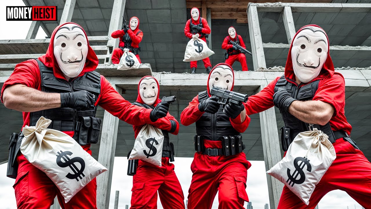PARKOUR VS MONEY HEIST! 6 | BAD GUYS: No ESCAPE, POLICE Are Everywhere (BELLA CIAO REMIX) | Epic POV