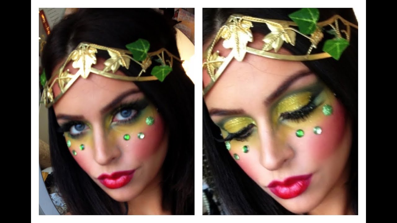Poison Ivy / Eve Halloween Makeup Tutorial