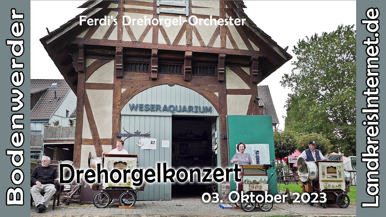 Drehorgel-Konzert zum Tag der deutschen Einheit
