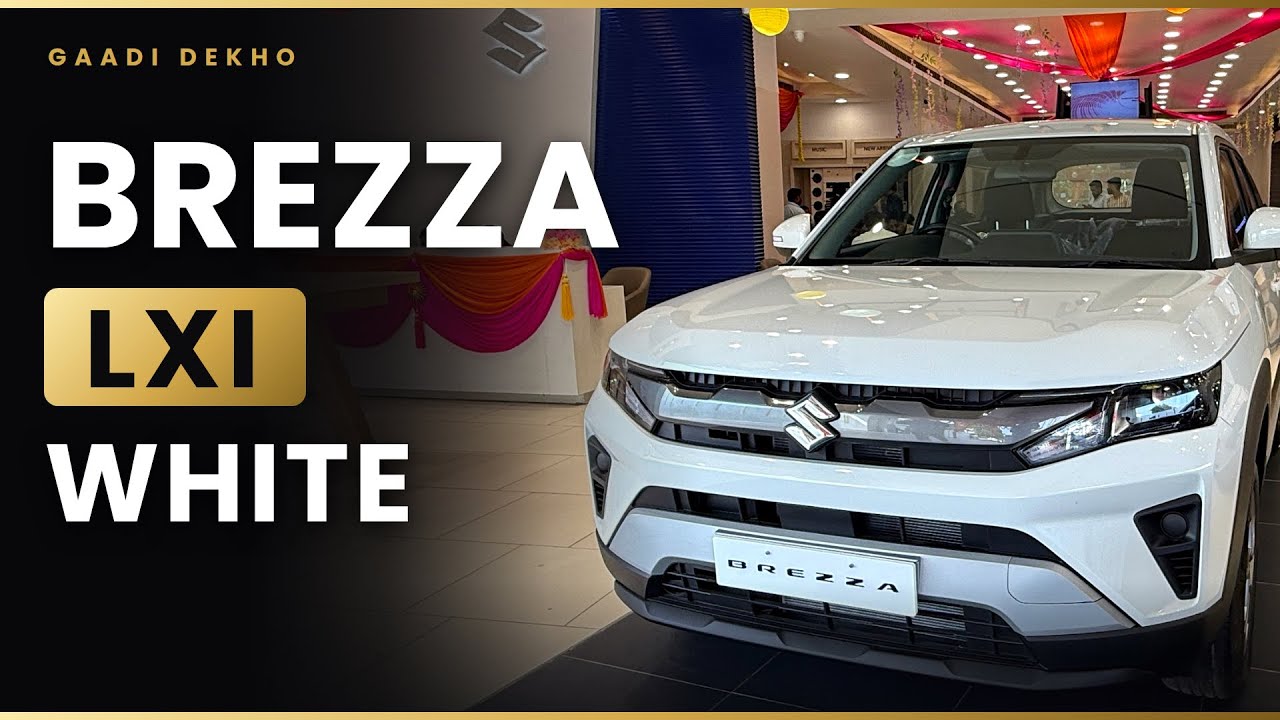 New Brezza Lxi White Walkaround 2026 #brezza #2026 