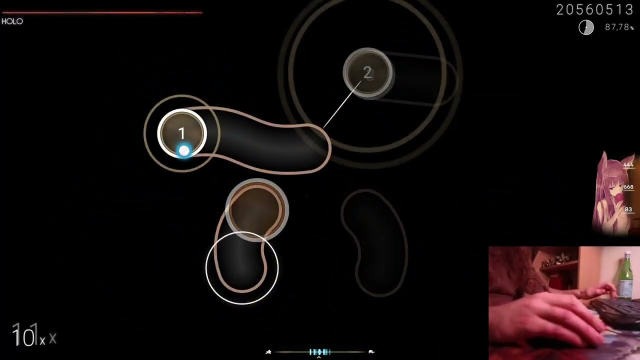 ⭐6.99 [Osu!] Meramipop - Sanae-san |Behind you| 86.33%