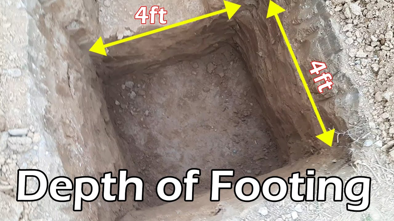 Depth of Footing for 3 Storey Residential Building
