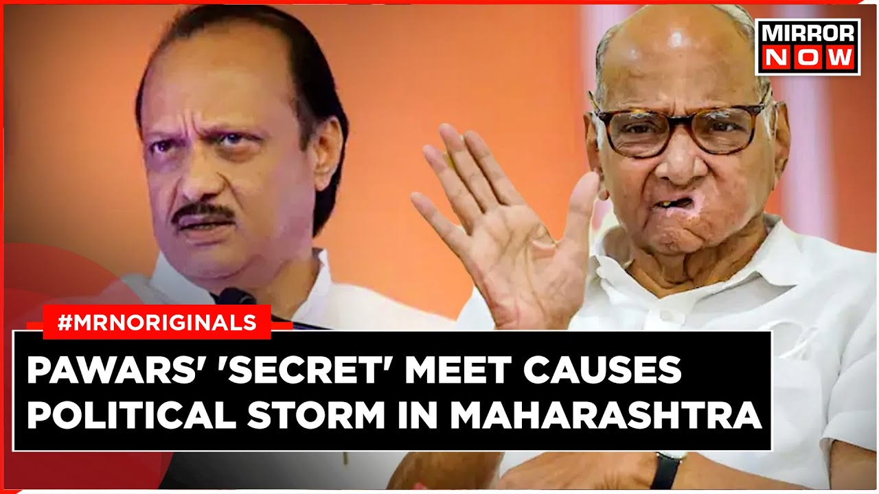 Ajit, Sharad Pawar &lsquo;Secret&rsquo; Meeting: Ajit Responds to Rumours | MVA Alliance | NCP Crisis