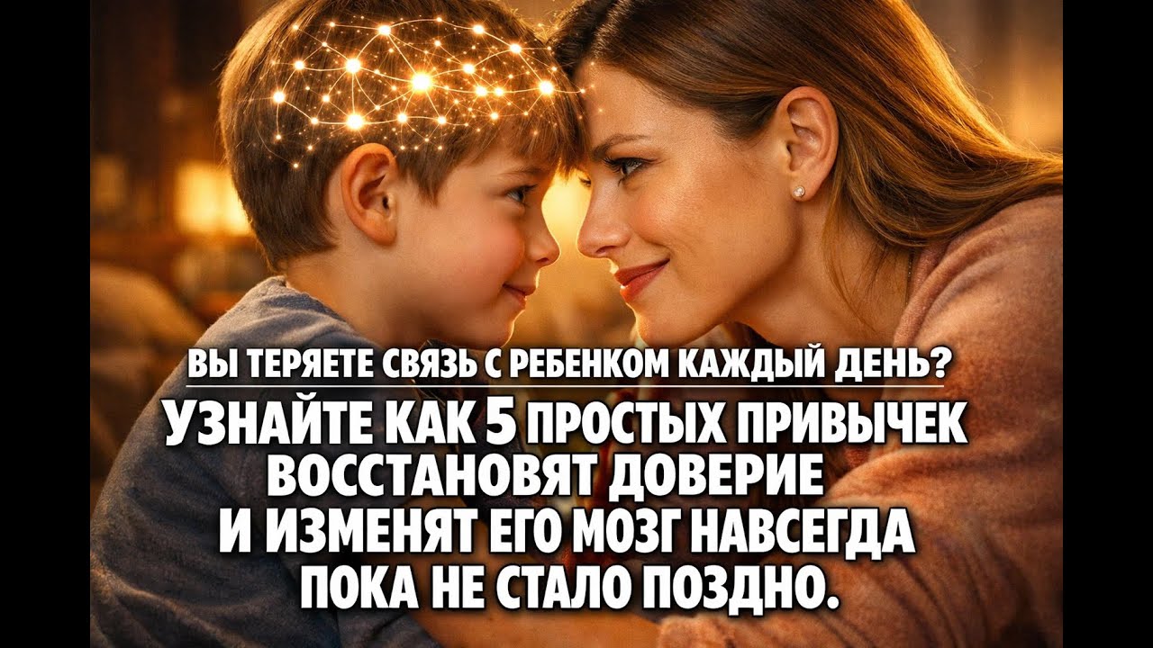 Психиатр объясняет: всего 10 минут в день изменят будущее вашего ребенка и укрепят вашу связь