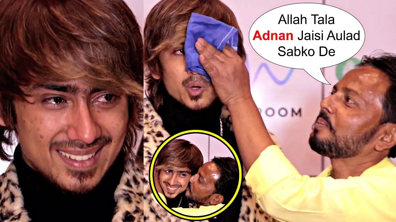 Adnan Starts Crying Seeing Father Proud Of Him At Badnaam Song Launch