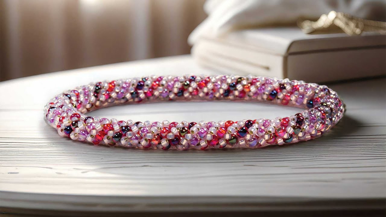 Russian Spiral Bracelet or Necklace -DIY Jewelry Making Tutorial by PotomacBeads