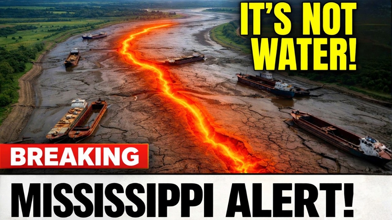 Scientists Issue Red Alert After Mississippi River Levels Drop 47% in 72 Hours Experts Can’t Explain
