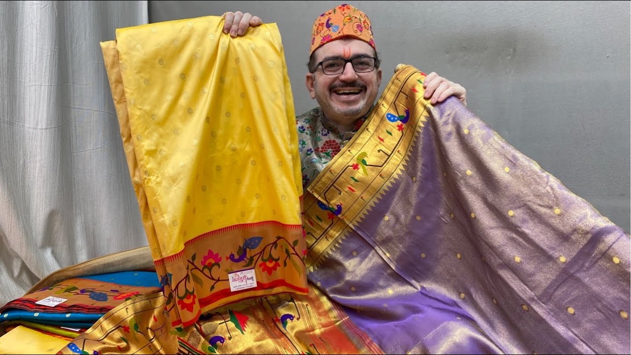 Organza Sarees | TissuePaithani | Kasturi Paithani Live
