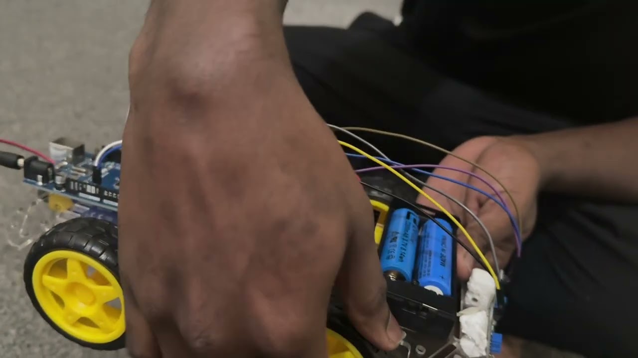 Final explanation of the robot