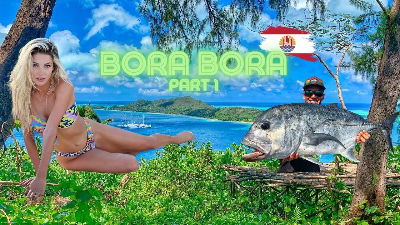 Bora Bora Epic Vacation (First Giant Trevally!)