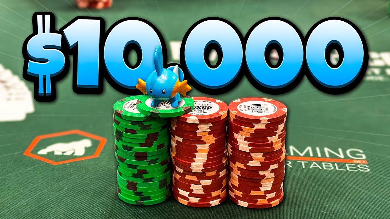 FLOPPING 4 SETS IN A ROW at the World Series of Poker!! $10,000 BUY IN! | Poker Vlog 