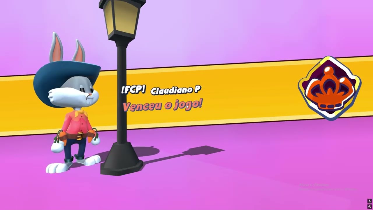 Jogando stumble guys