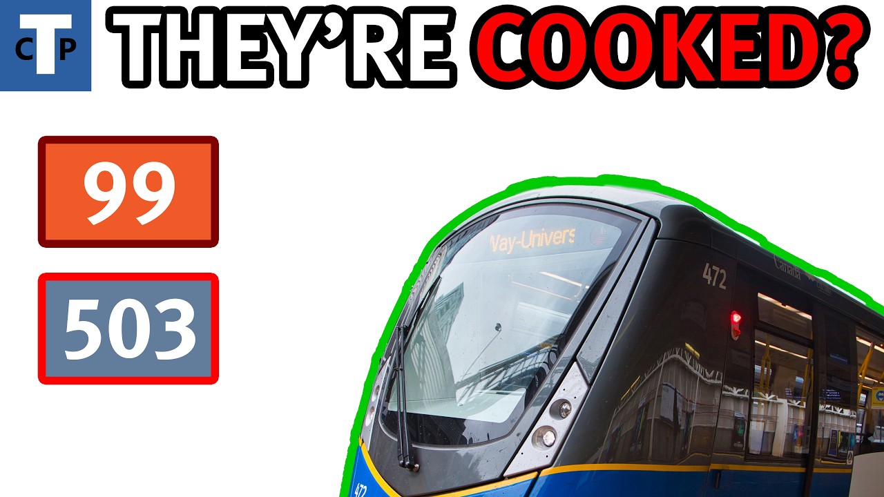 Эти автобусы были сконструированы в результате расширения линии SkyTrain.