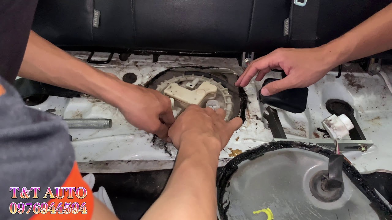 Thay lọc xăng trên xe Vios | Replace Fuel Filter TOYOTA Vios