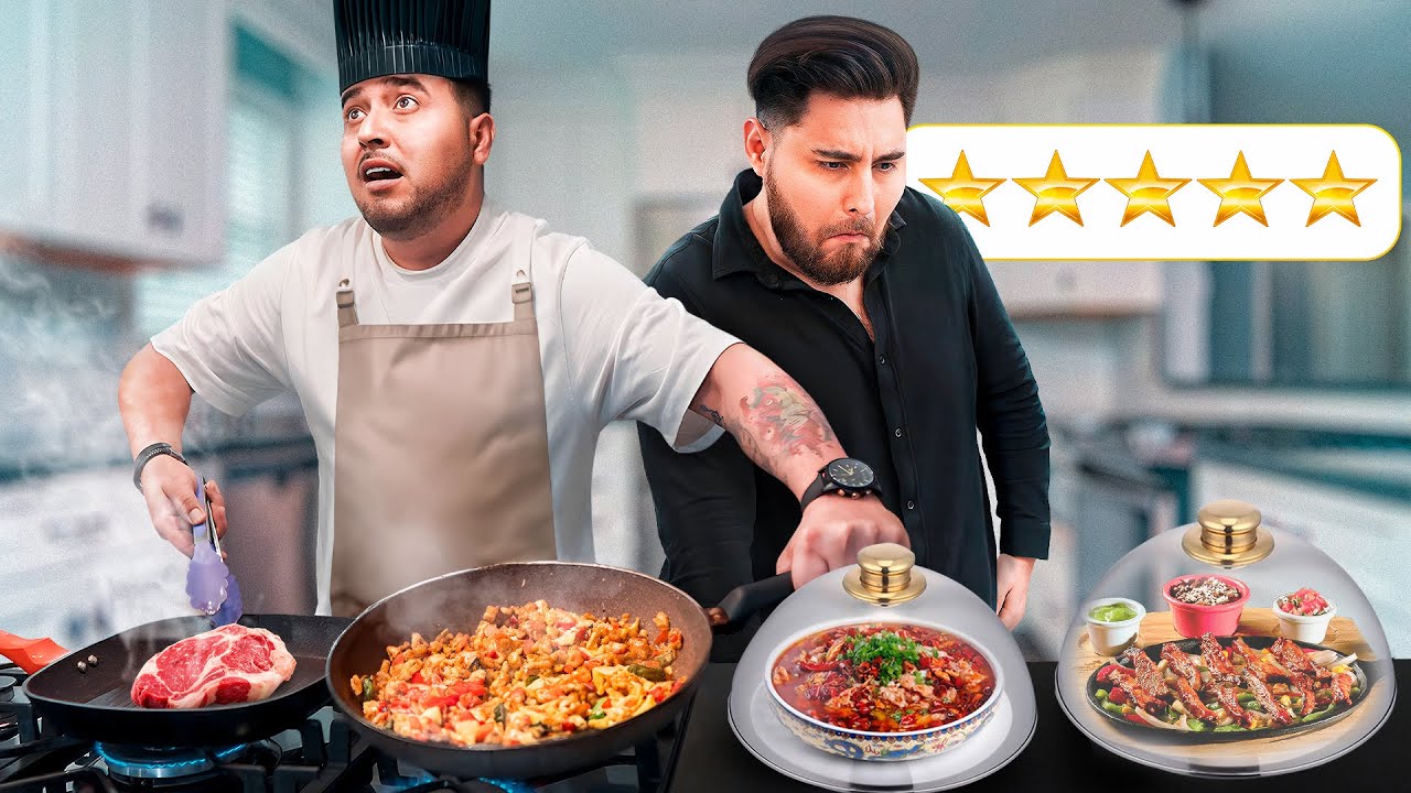 RETO a @SoyYosi a COCINARME: Banquete Gourmet de 3 tiempos 🥂👨🏻&zwj;🍳
