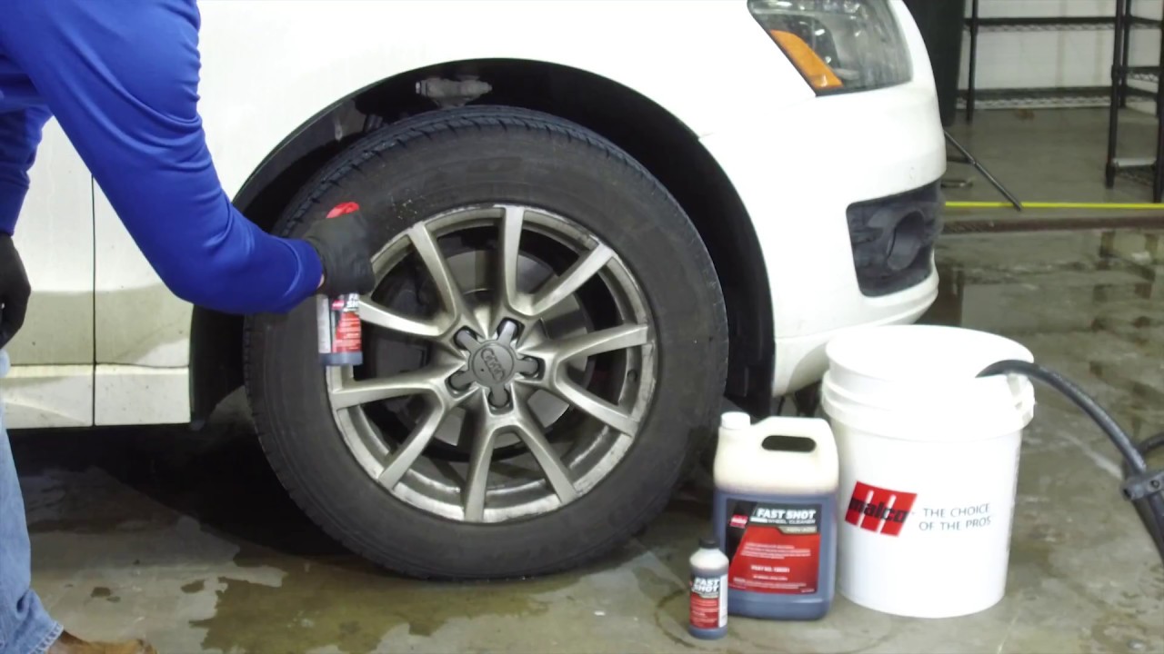 How to Clean Wheels and Tires with Malco's Fast Shot Wheel & Tire Cleaner