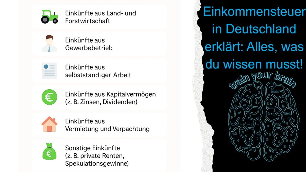 Einkommensteuer in Deutschland erklärt - Alles, was du wissen musst!
