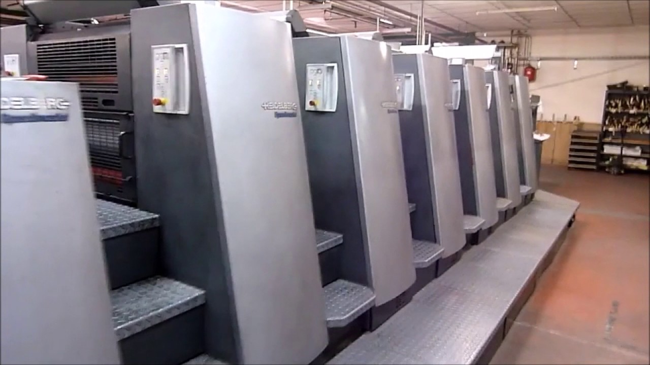 2003 Heidelberg CD74-6+LX-F w/UV 115 million impressions