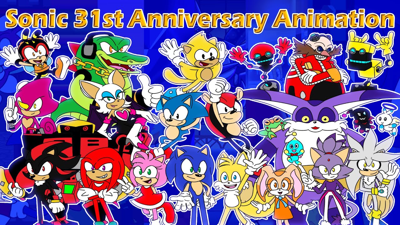 Sonic 31st Anniversary Animation 