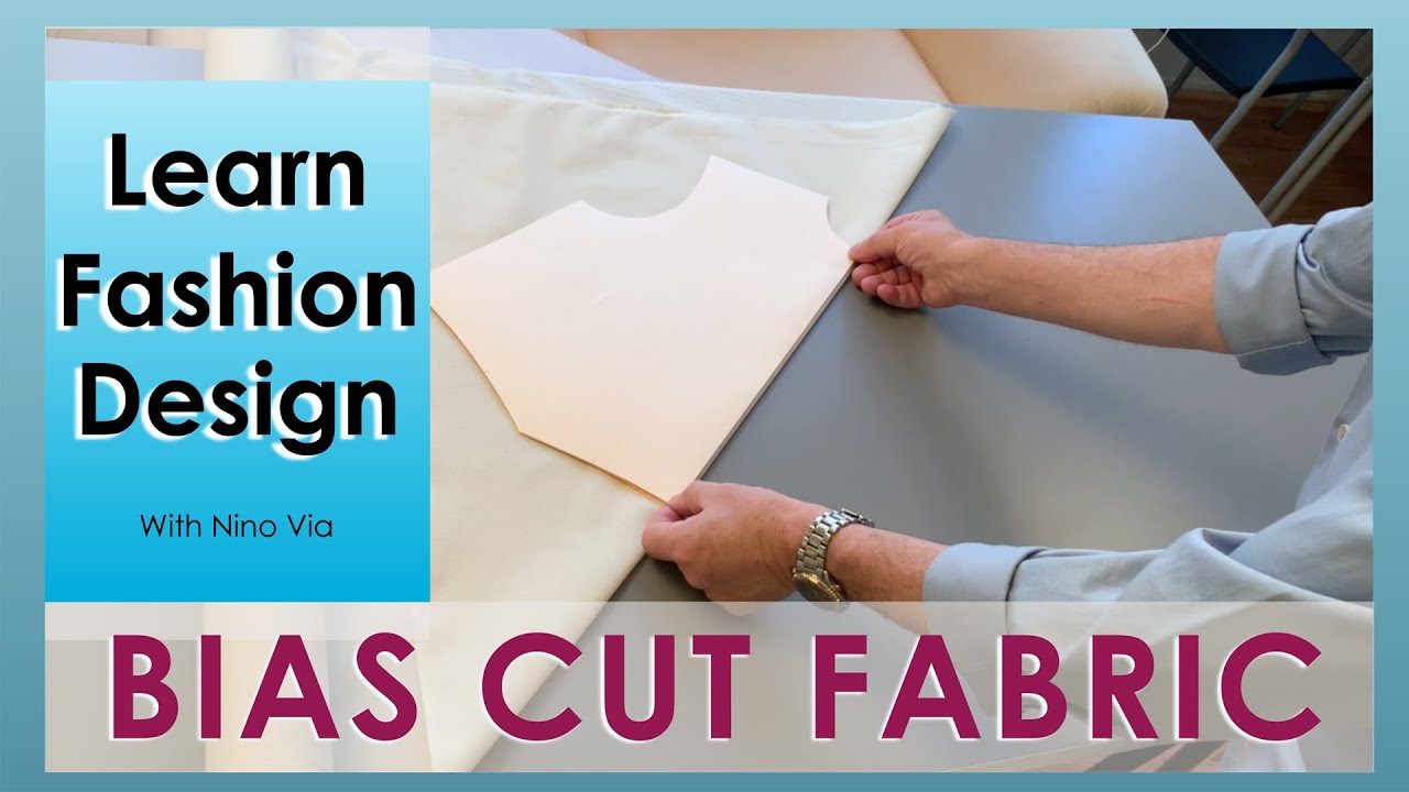 Cutting Fabric On The BIAS ~ What Does Bias Cut Mean In Fabric ~ Why Do You Cut Fabric On The Bias