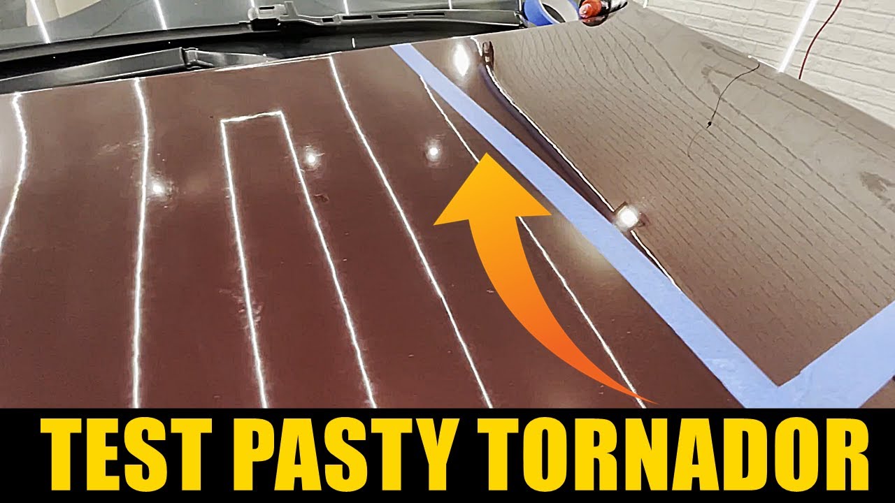 *jak lustro?!* TEST PASTY DO POLEROWANIA ✖ Tornador TC-21 │ TEST Swag Detailing