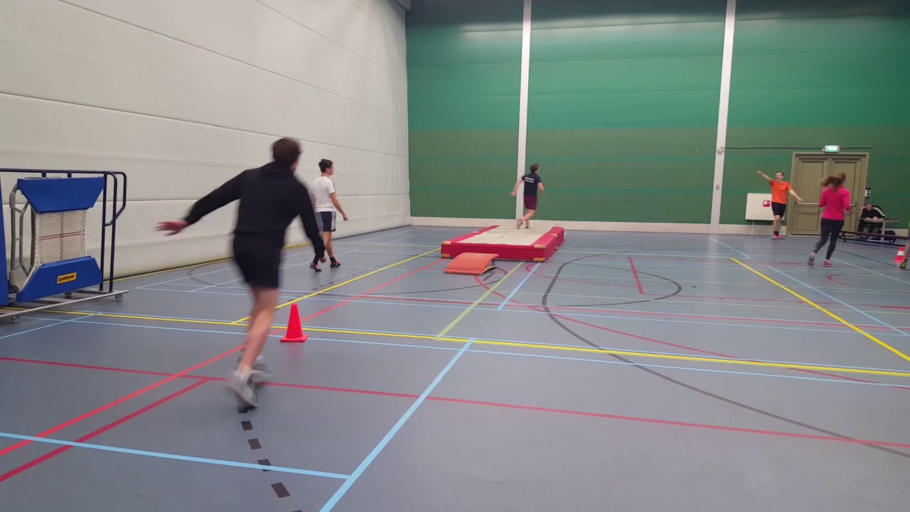 verspringen eerste les