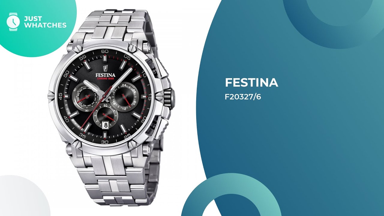 Slick Festina F20327/6 Men Watches Features, Detailed Review 360&deg;, Prices