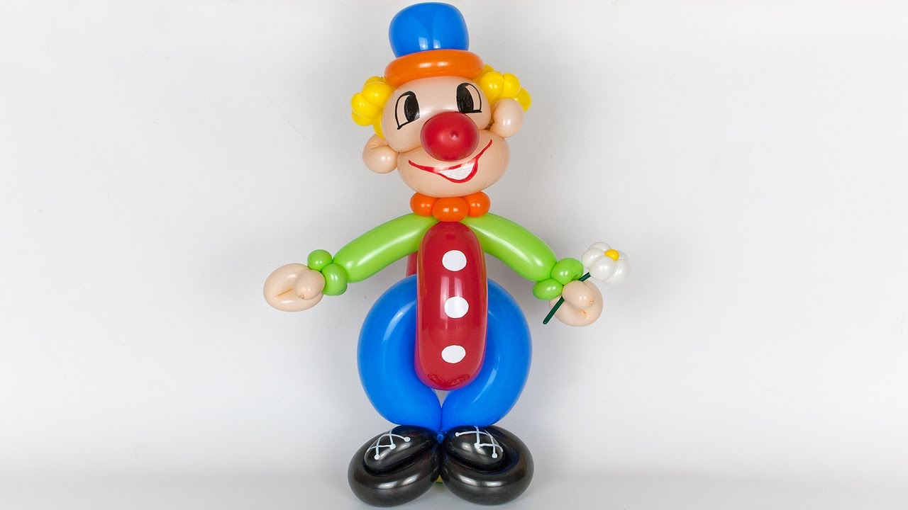 How to make a Clown from Balloons