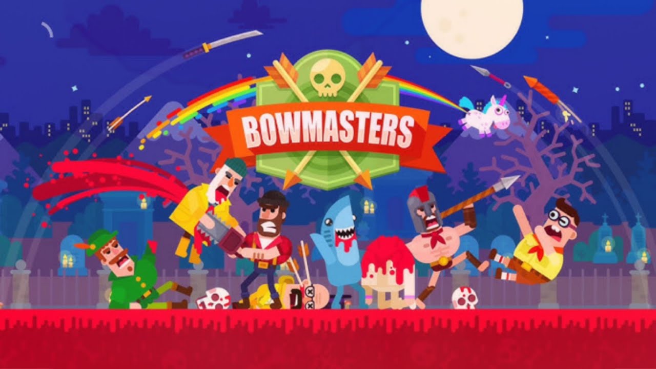 Bowmaster game#gameplay😄😄part-1