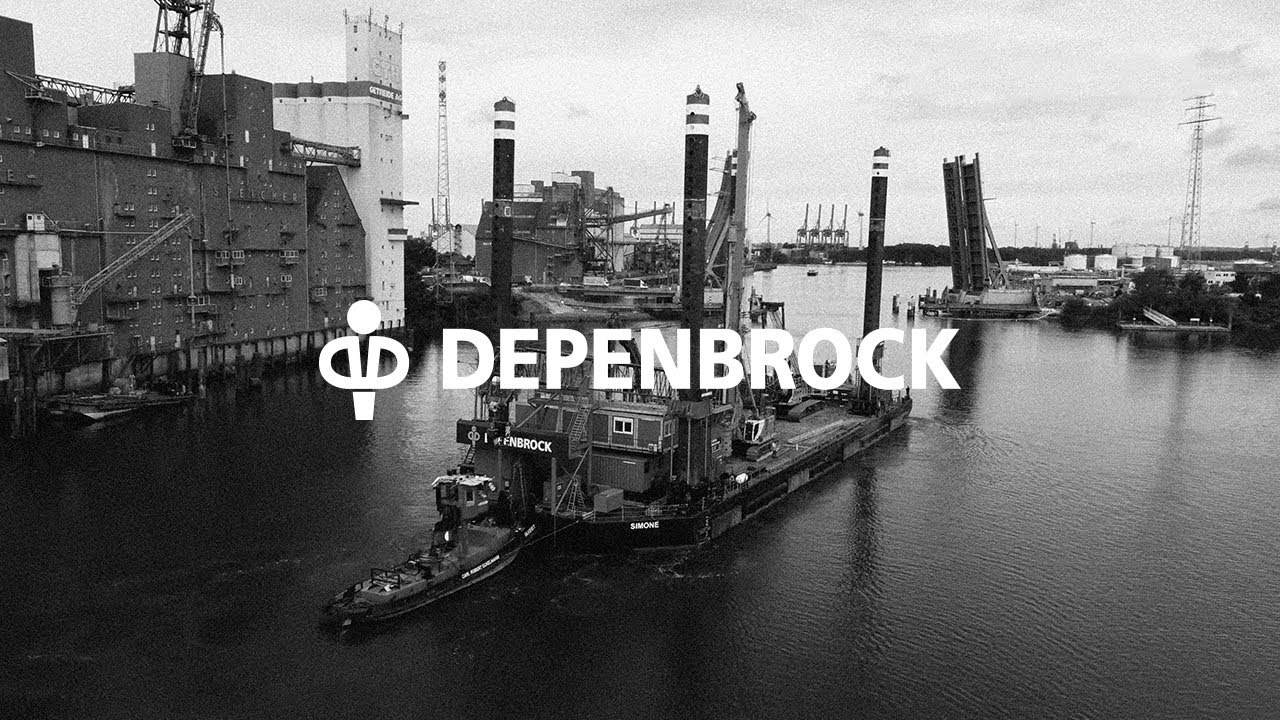 Baustellendokumentation über die Instandsetzung der Hubinsel Simone im Hamburger Hafen