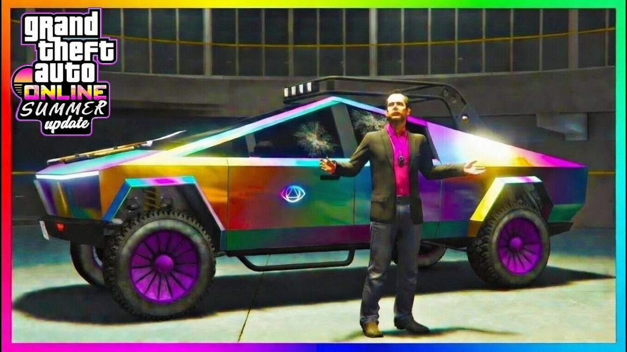 GTA 5 NOWE LETNIE DLC SAMOCHODY 2026, Cybertruck, LEXUS LFA, Nieruchomości, Zwiastun 3 GTA 6 (akt...