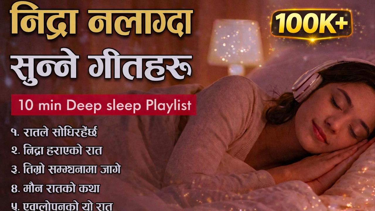 १५ मिनेटमा निदाउन यी गीत सुनौं | Nepali Soft & Sleep Songs | Rhythm of Nepal