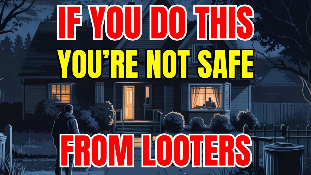 You Think You&rsquo;re Safe from Looters? These 10 Signs Say Otherwise in a Blackout