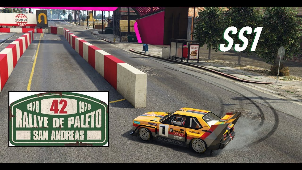 GTA V Motorsport - Realistic Rally Stages - RALLY de PALETO - SS1 - Paleto Bay SuperSpecial