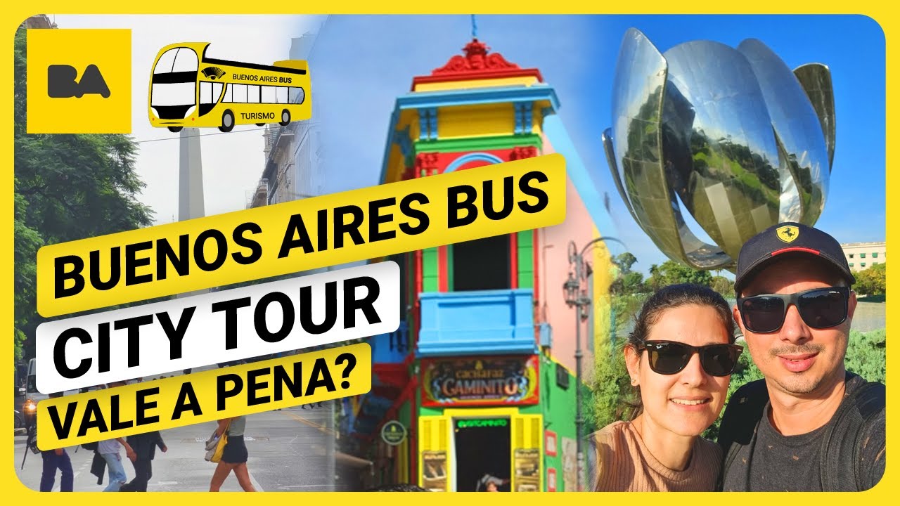 City Tour Buenos Aires Bus Turistico - ROTEIRO completo COM PRE&Ccedil;O, VALE A PENA? Argentina