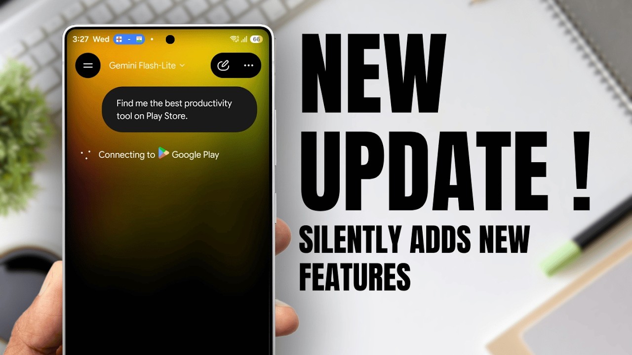 New Update Silently Adds New Useful Features on Googl's Gemini App ♊️ 👌 