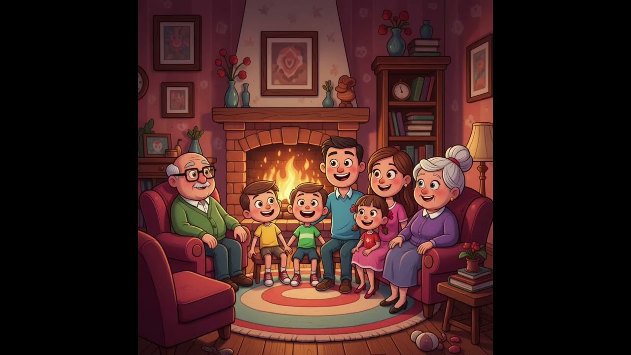 Toute la famille est là 👨‍👩‍👧‍👦 | Chanson et comptine pour enfants