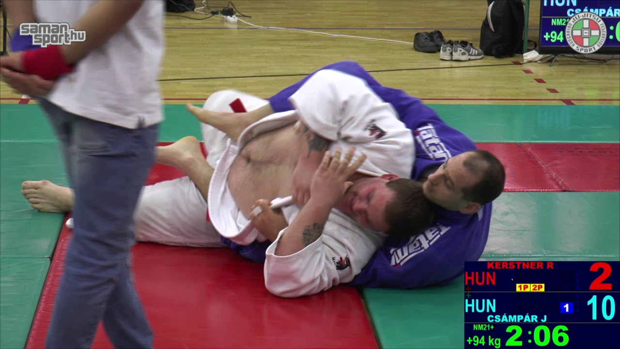 Krestner Róbert vs. Csámpár János - Ju-Jitsu Magyar Bajnokság 2018.