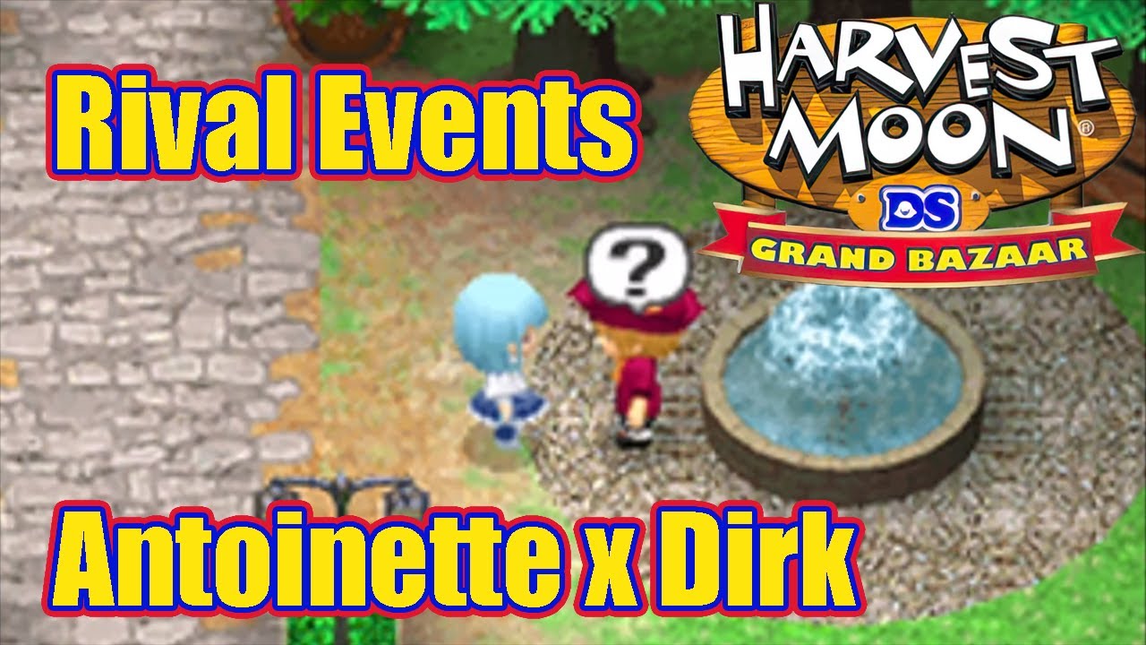 Harvest Moon: Grand Bazaar - Antoinette and Dirk - All Rival Events