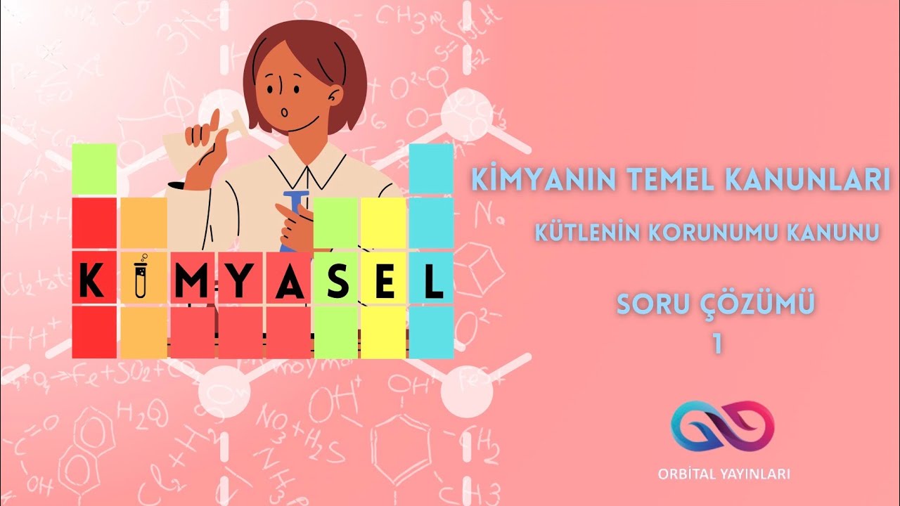TYT KİMYA|Kimyanın Temel Kanunları|Kütlenin Korunumu Kanunu-Topluluk sorusu çözümü