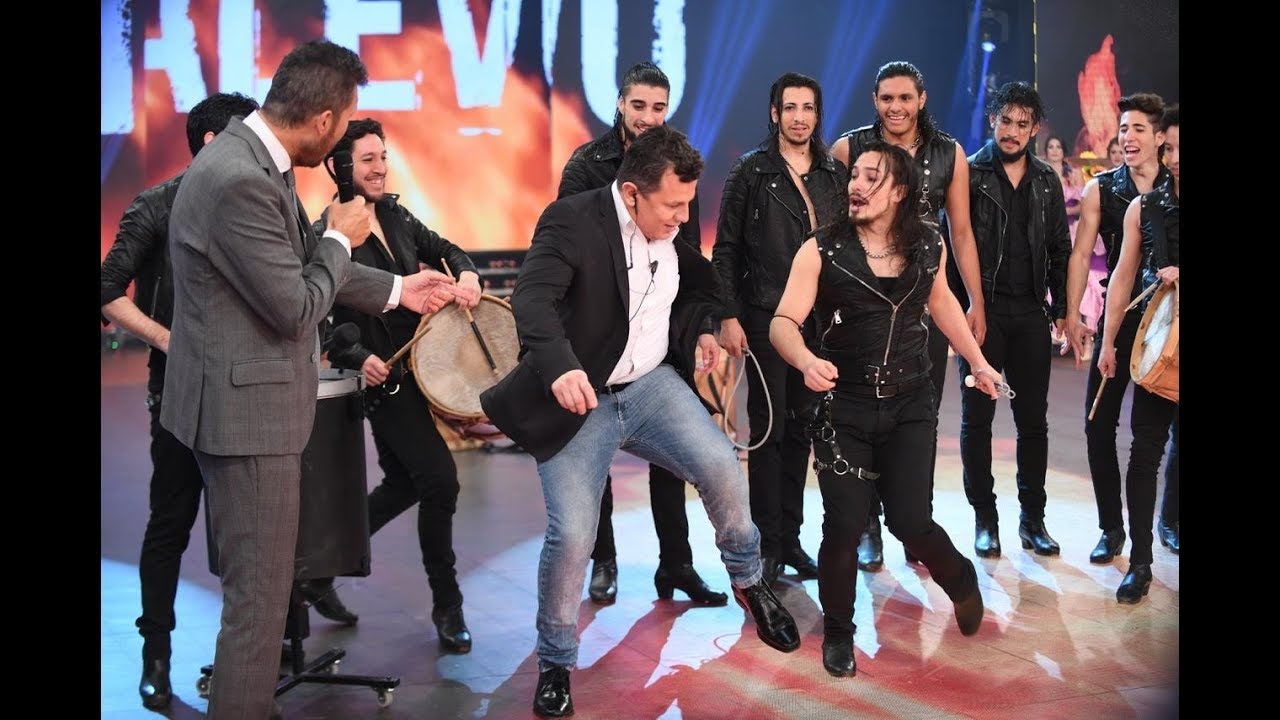 ¡Malevo llegó a la pista y puso a pruba a Hugo Ávila con el zapateo!