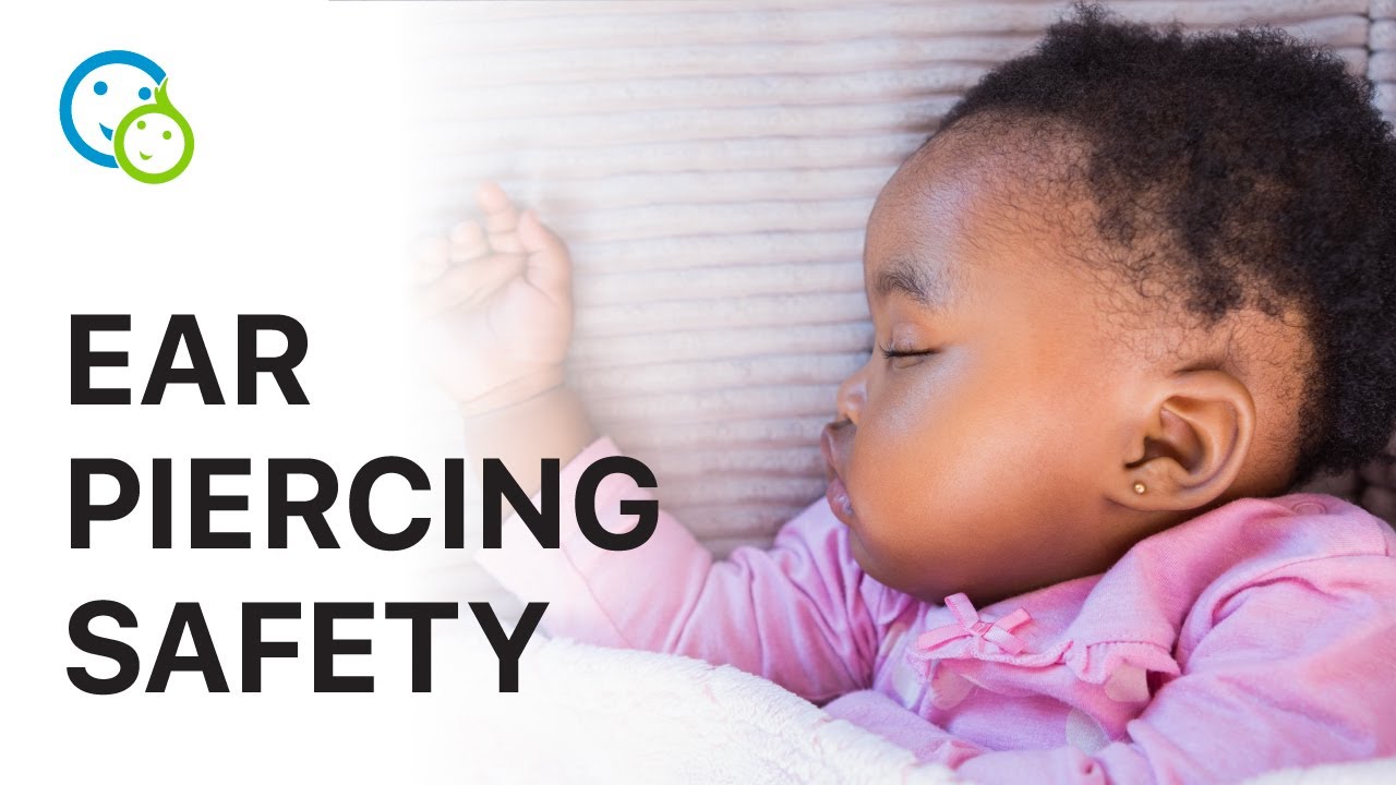 Ear piercing safety for children - here's what you need to know