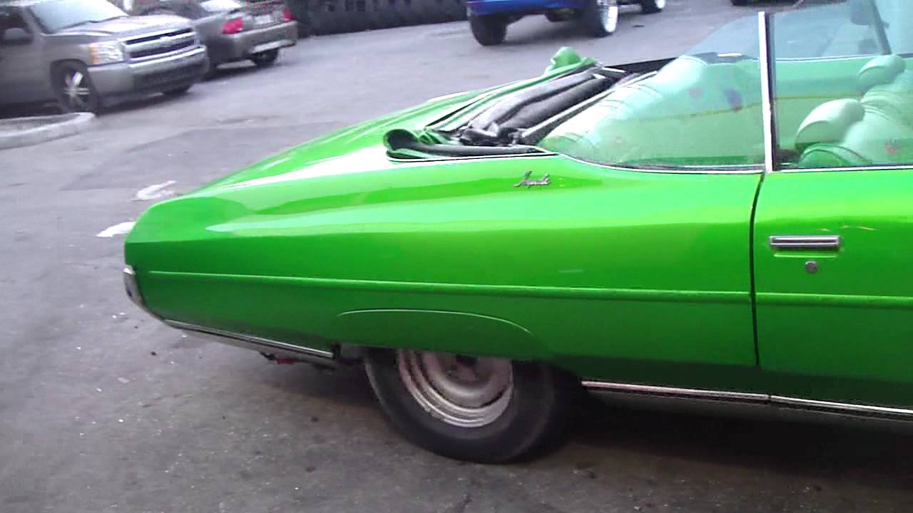 CANDY SLIME GREEN CHEVY DONK VERT!!! STAY TUNED 4 DAT HEAVY FOOOTTTAAAGGGEEE!!!!