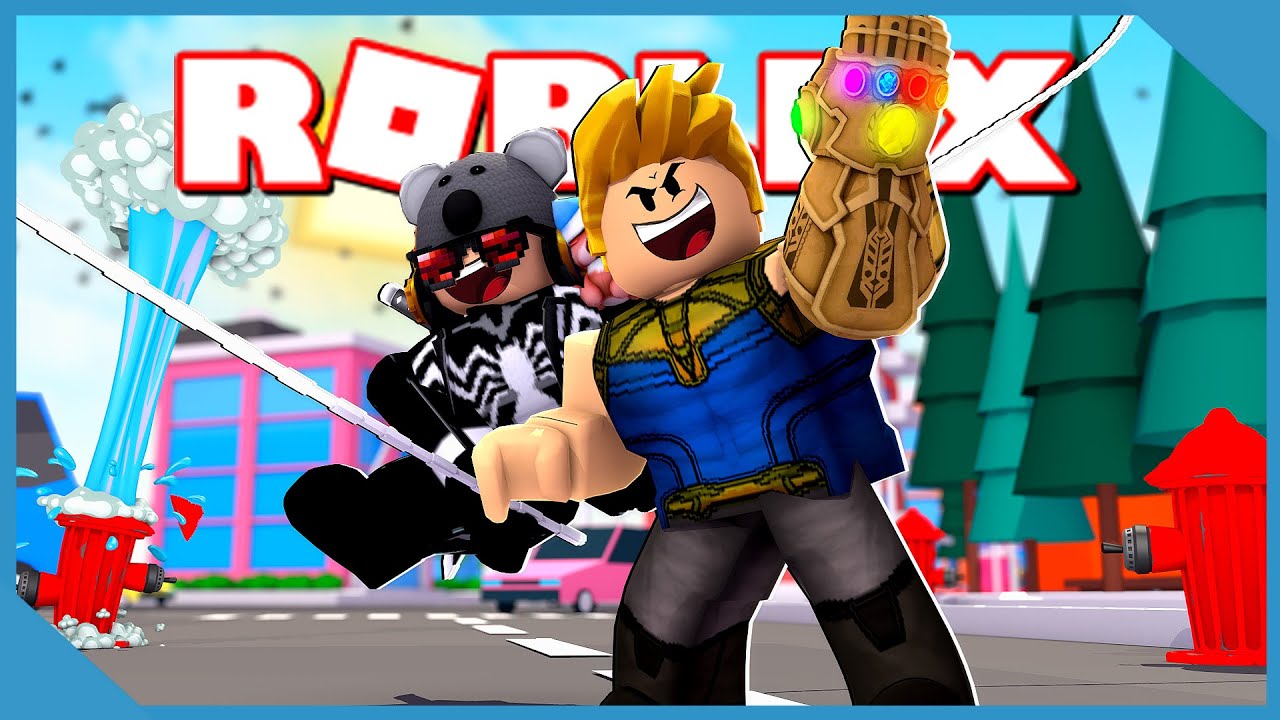 Суперзлодей-магнат Roblox для 2 игроков с моим маленьким племянником