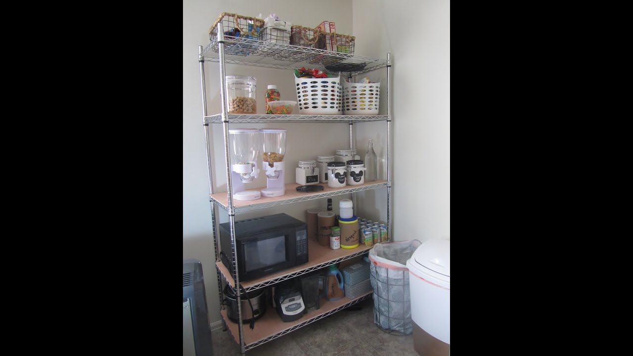 Open Pantry Organization