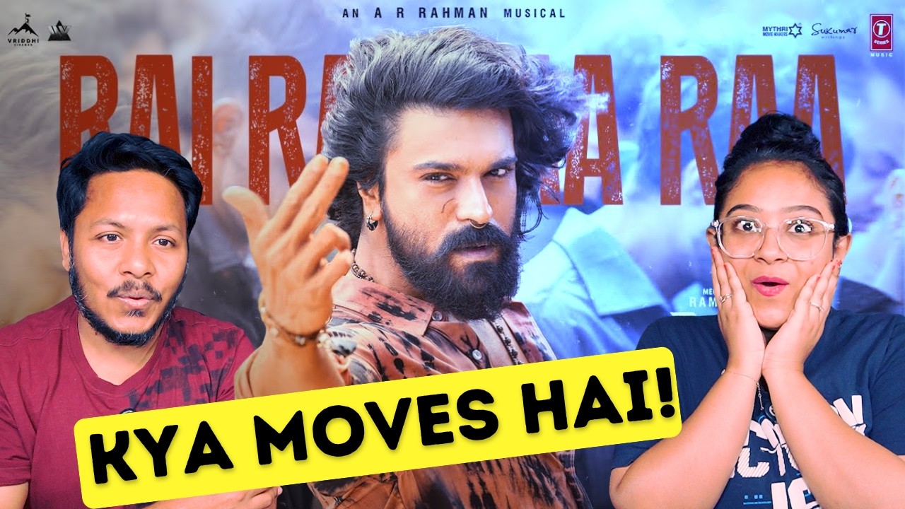 Rai Rai Raa Raa Song REACTION | Peddi | Ram Charan | Janhvi | Buchi Babu Sana | AR Rahman
