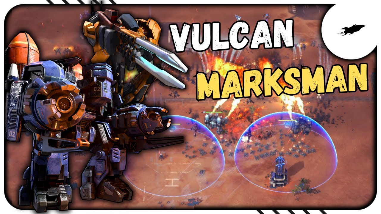 Ohne Kompromisse Vulcan Marksman forcen | Mechabellum
