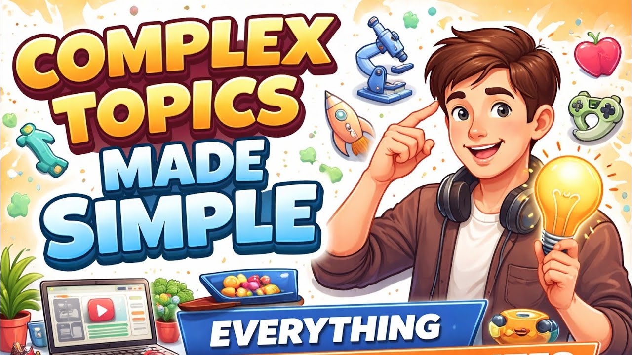 &ldquo;Complex Topics Made Simple | Everything Explained in Minutes&rdquo;