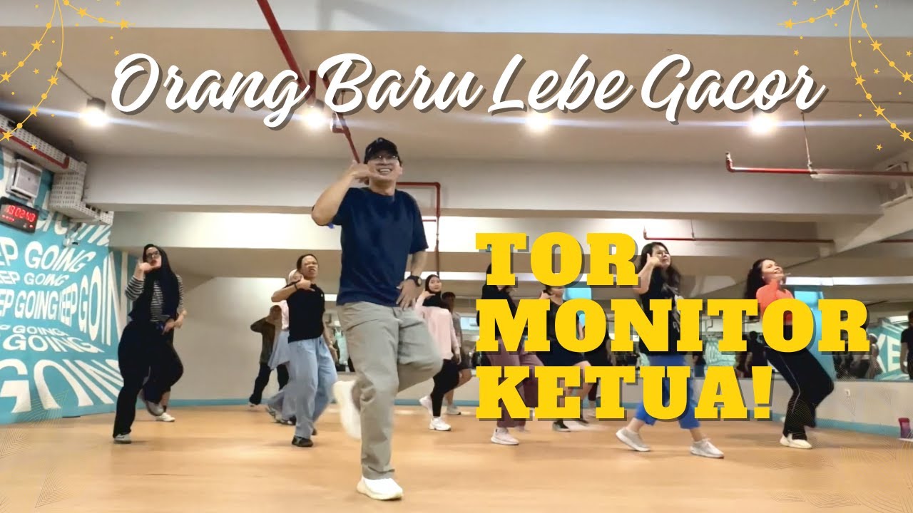 TOR MONITOR KETUA | ORANG BARU LEBE GACOR | ECKO SHOW, JUAN REZA, CHESYLINO | Viral Easy Dance Chore