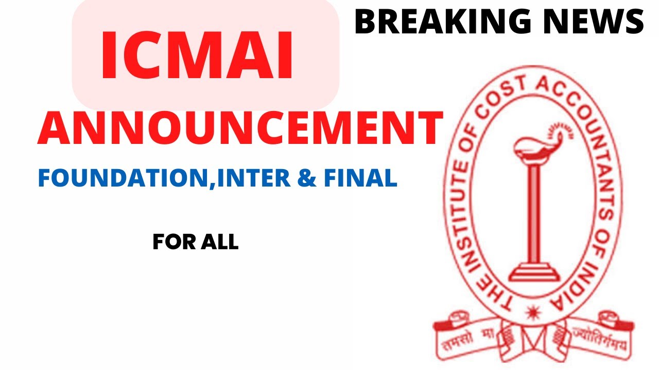 Breaking News | CMA Exam june 2024 official notification by ICMAI